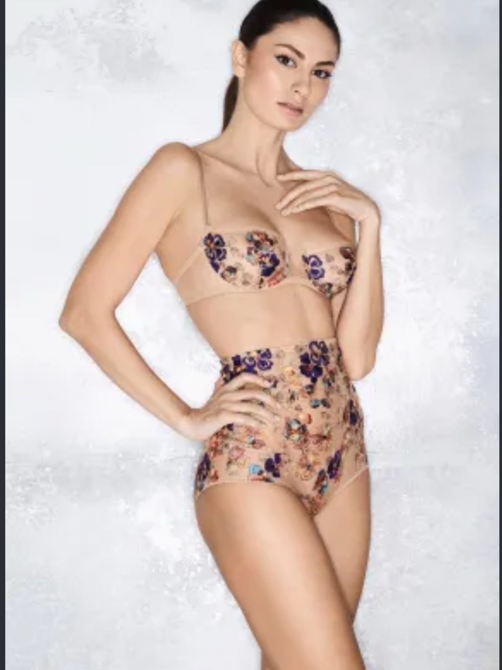 🌸I.D. Sarrieri Wonderland Delights -Copper Haze 2PC Set ✨36B +XL - Picture 7 of 9